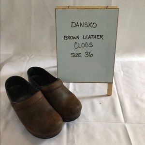 Brown Dansko Clog